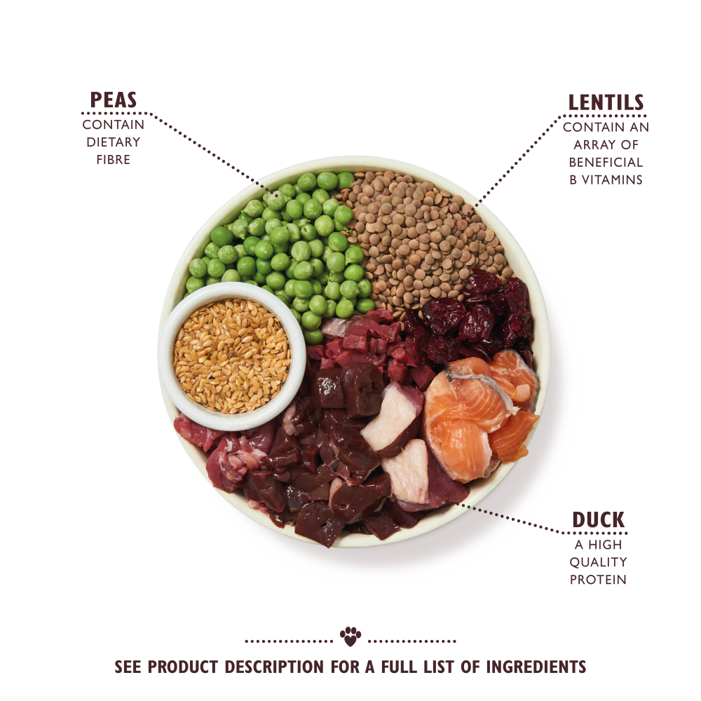 Lily's Kitchen Duck, Salmon & Venison Wild Woodland Walk Dry Dog Food