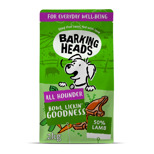 Barking Heads Bowl Lickin' Goodness Lamb Dry Dog Food - All Hounder